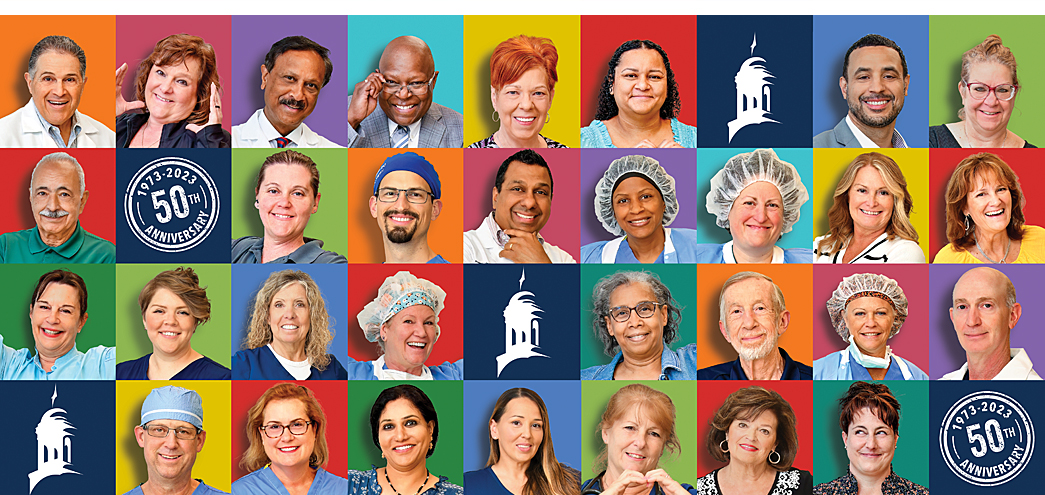 Pottstown Hospital 50th Anniversary Employee Collage