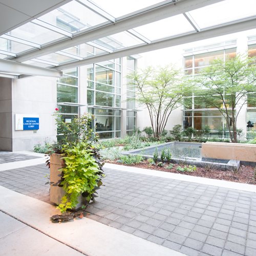 McGlinn Cancer Institute at Reading Hospital's Healing Garden