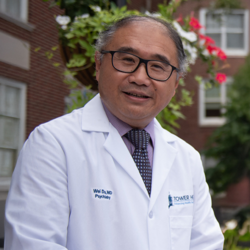 Dr. Wei Du recognized by Philadelphia Chapter of the Pennsylvania Psychiatric Society and Lehigh Valley Business for his contributions to healthcare and education