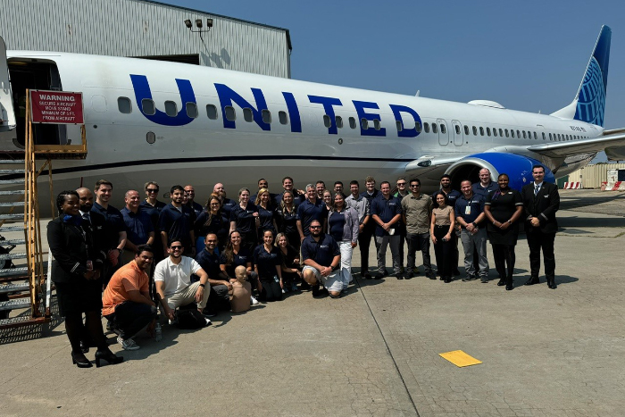 ED residents from Reading Hospital and medical students from Drexel University College of Medicine at Tower Health partnered with United Airlines for hands-on simulation training.