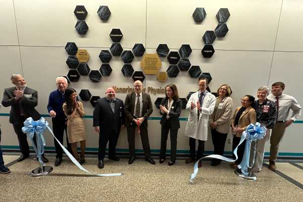 The Reading Hospital Foundation unveils new physician wall honoring physicians and caregivers at Reading Hospital