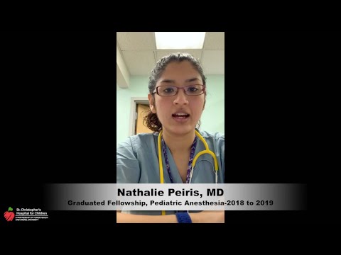 What Our Fellows are Saying: Pediatric Anesthesiology Fellowship Program