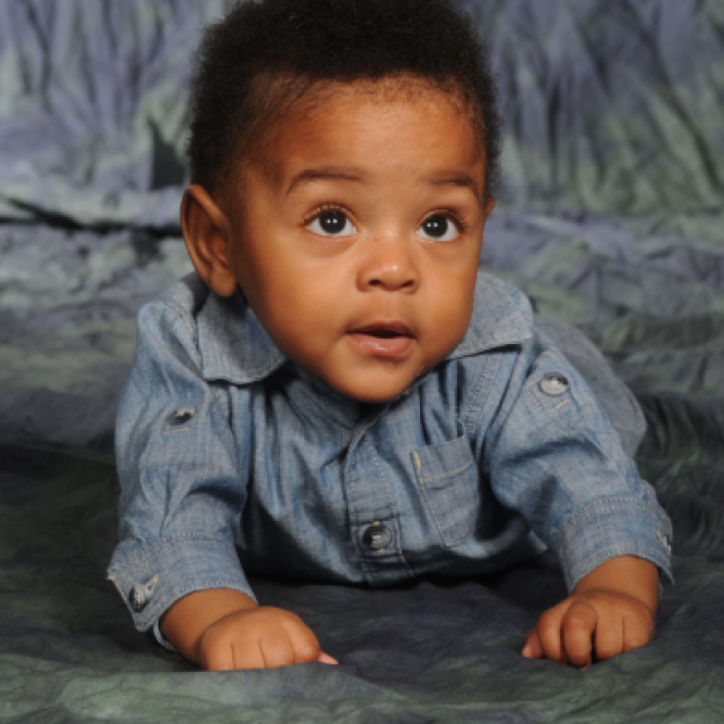 Baby Kameron portrait