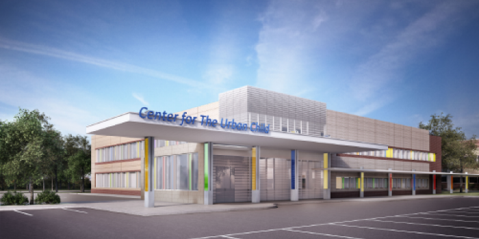Center for the Urban Child building rendering