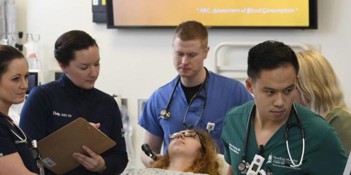 Reading Hospital Emergency Medicine residents in training